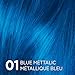 L’Oreal Paris Colorista Metallic Semi Permanent Hair Color for Bleached or Blonde Hair, Color Depositing Hair Mask Formula, Metallic Blue