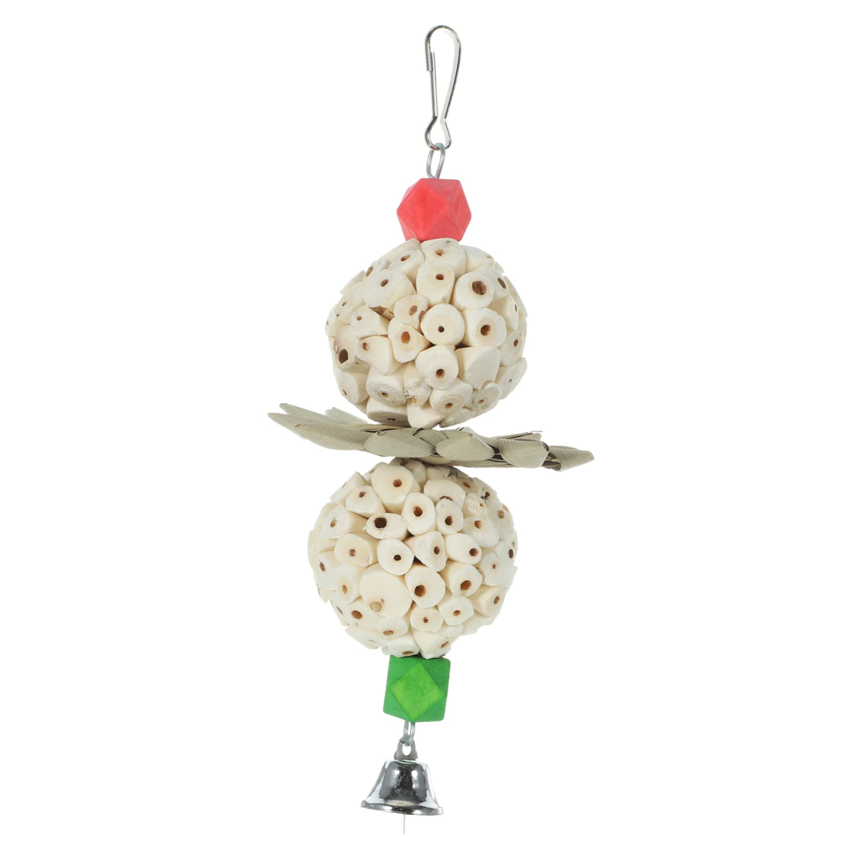 DOITOOL 5piezas Juguete para Periquitos y Loros Colgante Accesorio para Jaula De Aves Material Resistente y Seguro Diseño Creativo Forma De Linterna para Masticar y Decorar La Jaula