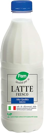 Pam Panorama P&P Latte Fresco Intero Alta Qualità, 1000ml
