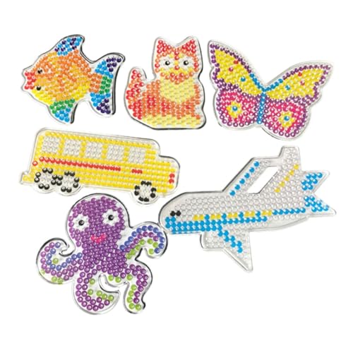 Wakauto 24 Peças pegboard de miçangas quebra-cabeças infantis brinquedos placas de contas de fusível