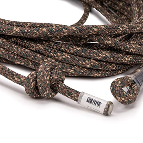 RNA Ape Canyon Outfitters 9.5mm Ghillie Climbing Line w/Squatch Splice - for Extended Life and Higher Tensile Strength (40 feet)