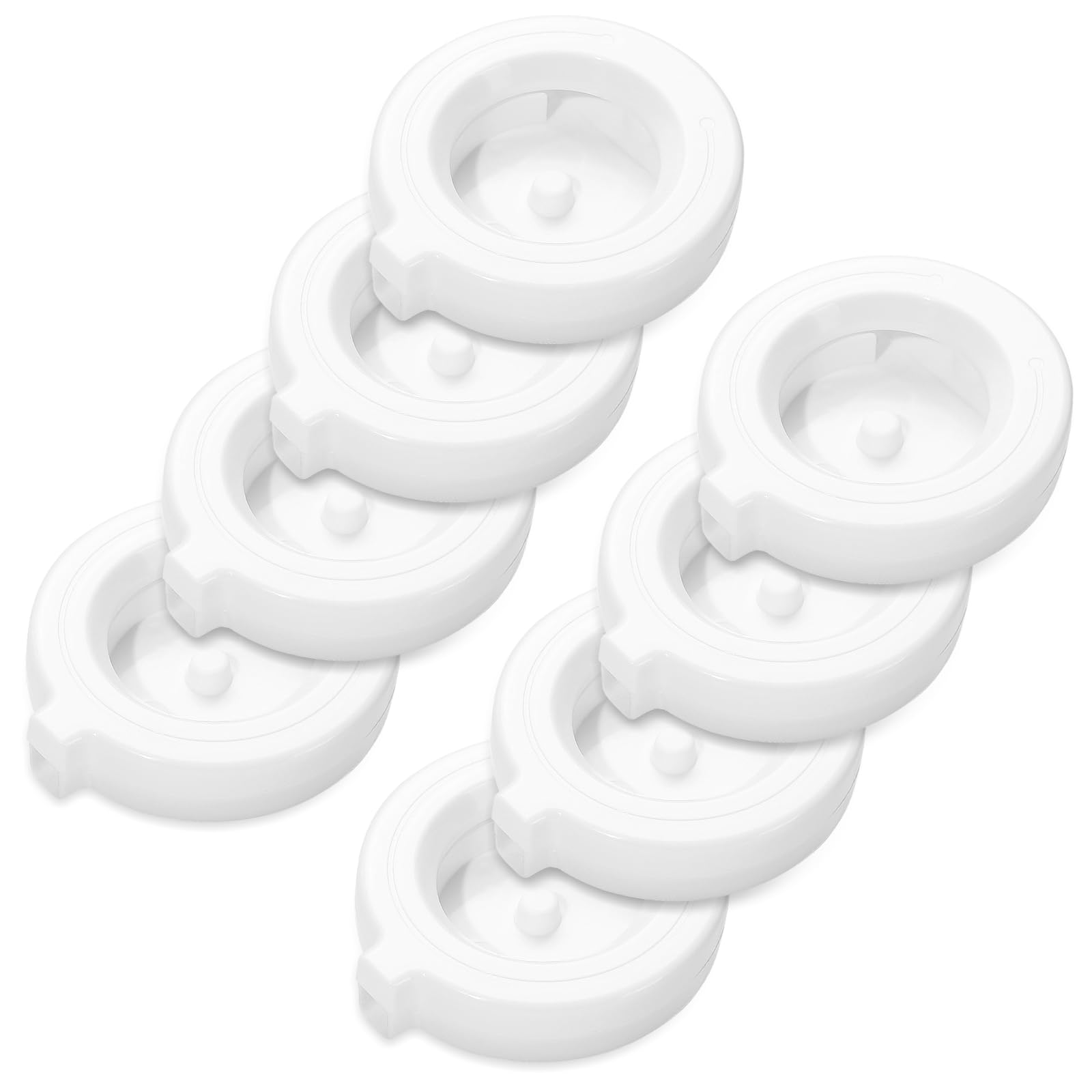 Filtros dispensadores de agua para perros, sistema de triple filtración, repuesto de filtro de fuente de agua para perros (8 piezas)
