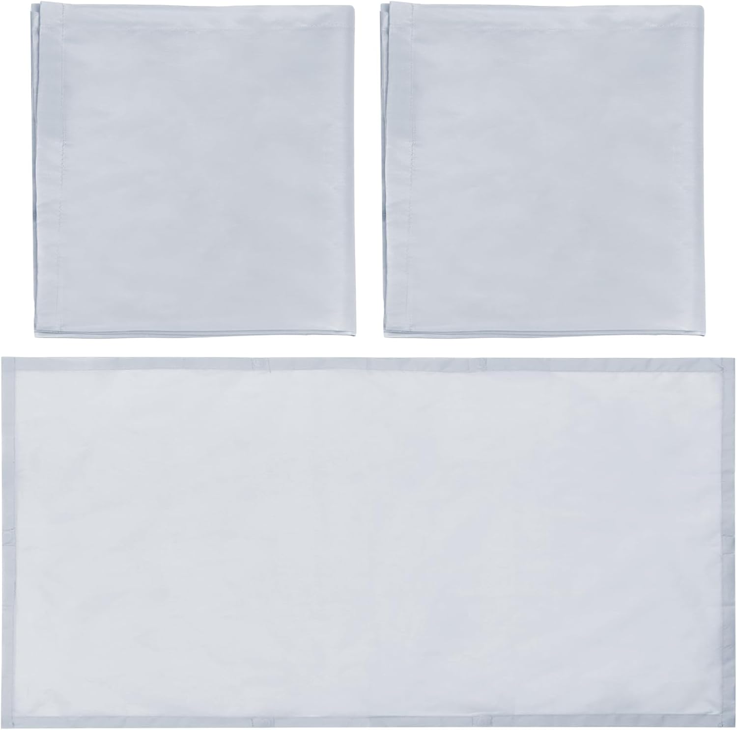 Hortsun Pack of 2 Fluorescent Light Covers 4 x 2 Feet Ceiling