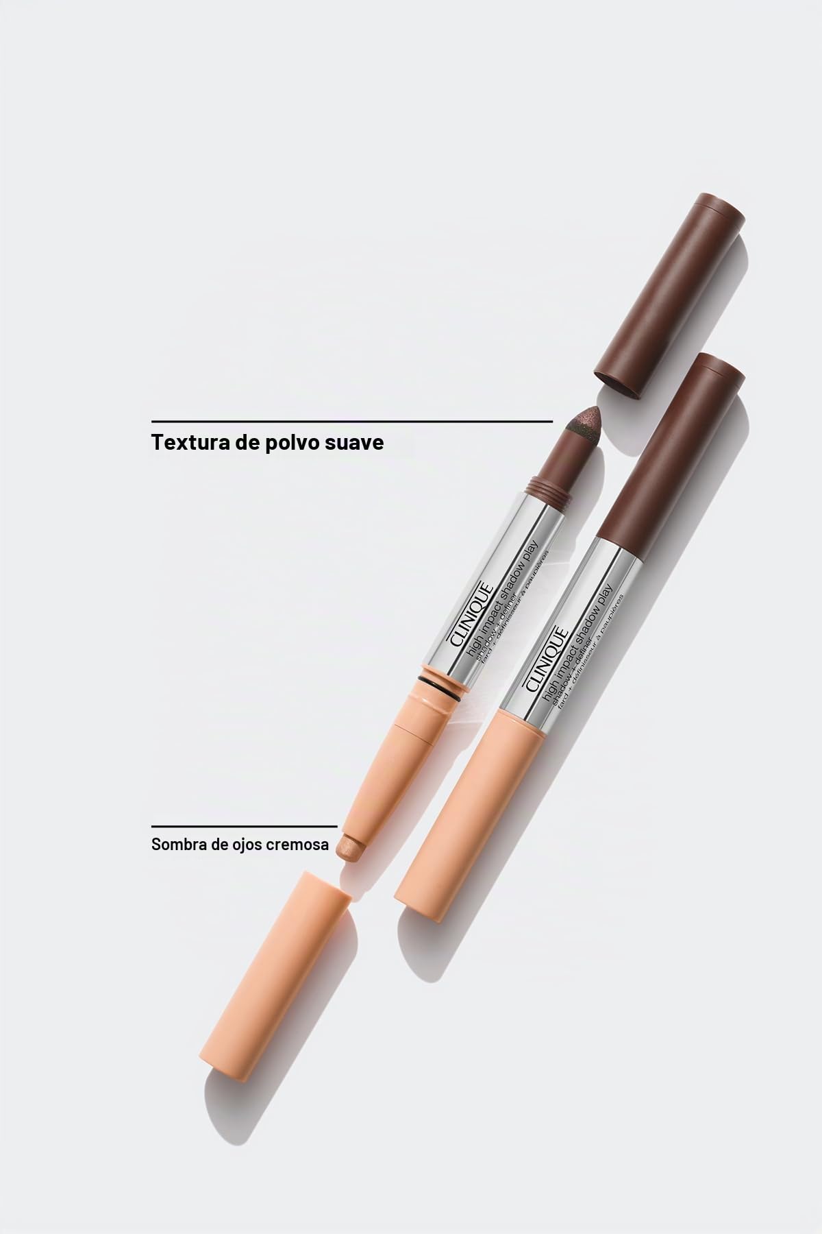 Clinique Shadow Play Eyeshadow + Definer #Rum And Cola 4ML