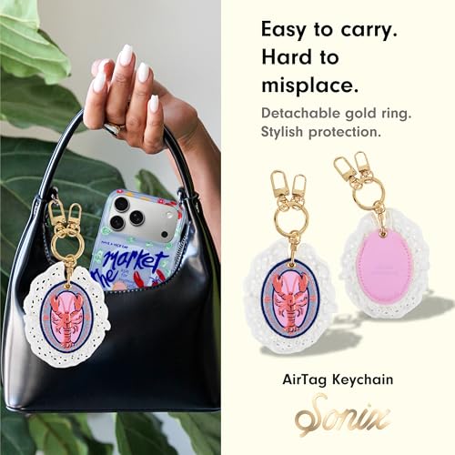 Image of Sonix Keychain Case Compatible with GPS Trackers, for AirTag | Lobster
