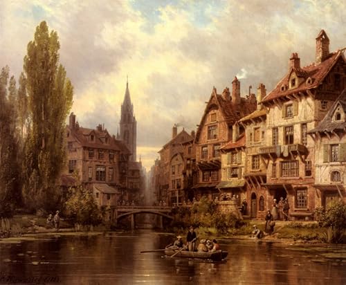Art reproduction impression de prestige Kuwasseg Affiche toile portrait décoration salon 60x90