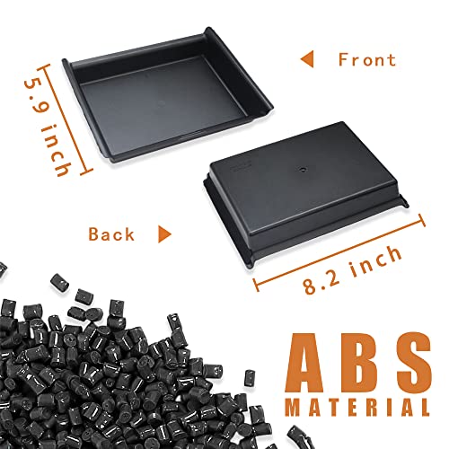 Triplealiners For 2022-2023 Tundra Center Console Leather Insert Storage Organizer Accessories With Leather Trim Compatible With Toyota Tundra 2023 2022 Sr Sr5 Limited Trd Pro (Leather Brown) #TOP1