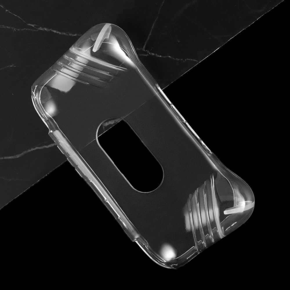 Case with 2 Pack Screen Protector Combo Compatible with MINILOONG Pocket 1, Shockproof Cover and Tempered Glass Set for Full Body Safety(Clear)