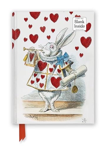 Alice's Adventures in Wonderland: White Rabbit (Foiled Blank Journal) (Flame Tree Blank Notebooks)
