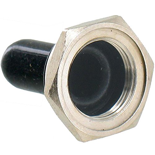 Etopars 3 X Heavy Duty 20A 125V 15A 250V Spdt 3 Terminal Pin (On)/Off/(On) Momentary Rocker Toggle Switch Flick Metal Waterproof Cap Knob #TOP6