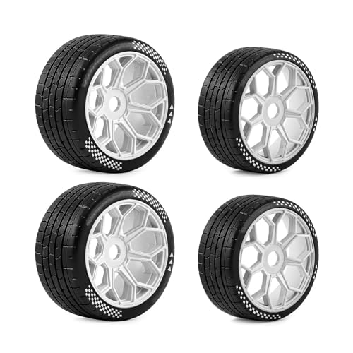 RC�J�[�̃A�b�v�O���[�h�p�[�c For Arrma For Felony 1/7 For Infraction 6S For FS For Racing For Mustang GT 17 �~�����[�g���Z�p�I�����[�h�璹�^�C�� 2 �t�����g���A�z�C�[��(