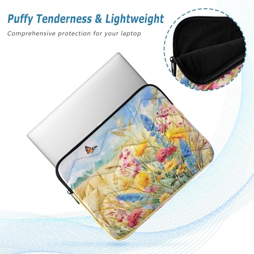 Funda para laptop rustic flowers 13-14 pulgadas miniatura 5