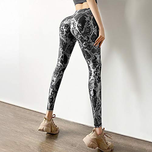 Leggings Mit Hoher Taille Für Frauen, Po-Lift Push-Up-Yogahosen Frauensport Laufen Sporthose Trainingskleidung Training Leggings Sportbekleidung black,L Cover