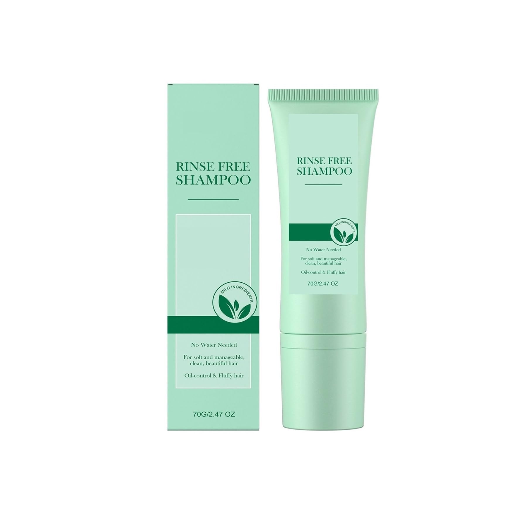 Champú voluminizador sin enjuague | Peina tu cabello rápidamente sin enjuagar, reduce la grasa y mantenlo fresco(2pcs)