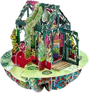 Santoro Pirouette,3D Pop Up Greeting Card - Secret Garden - For All, For Her, For Garden Lovers, Mother's Day, Birthday