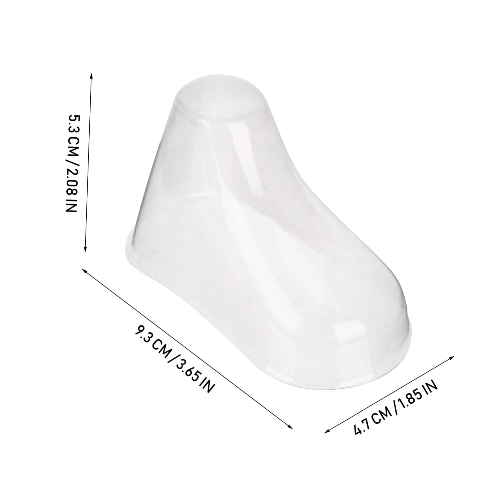 COLLBATH Infant First Walking Shoes Display Support 20pcs Plastic Toddler Socks Shoes Display Stands