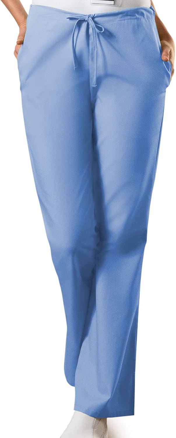 Cherokee Women's Flare Leg Drawstring Scrub Pant