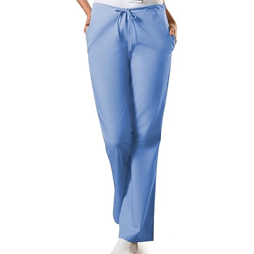 Cherokee Women's Flare Leg Drawstring Scrub Pant