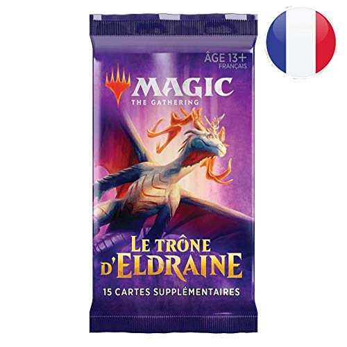 Magic The Gathering Le Trone d'eldraine - MTG - Un Boosters de 15 Cartes - Français