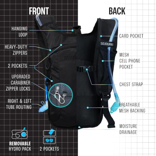 Image of Pure Solid Black Hydro Pack