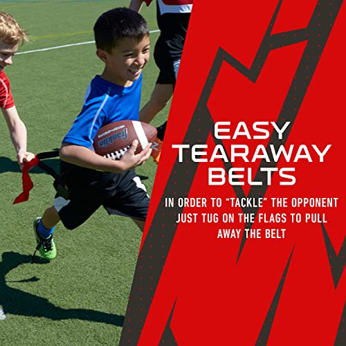 Franklin Sports Nfl Tampa Bay Buccaneers Flag Football Sets - Nfl Team Flag Football Belts And Flags - Flag Football Equipment For Kids And Adults #TOP4