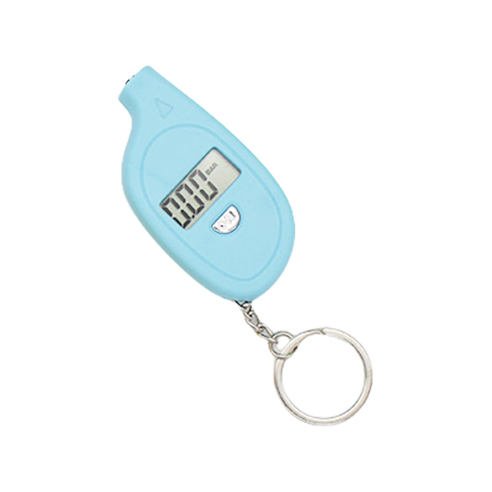 Efficient Tire Gauge Air Pressure Tester Measuring Keychain Suitable for All Vehicles with Durability ABS Construction Keychain Tire Pressure Monitors