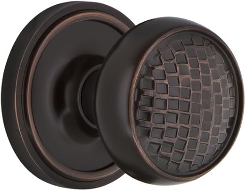 Miniatura 6 de Nostalgic Warehouse - Roseta clásica con pomo de puerta Craftsman, maniquí individual, níquel satinado