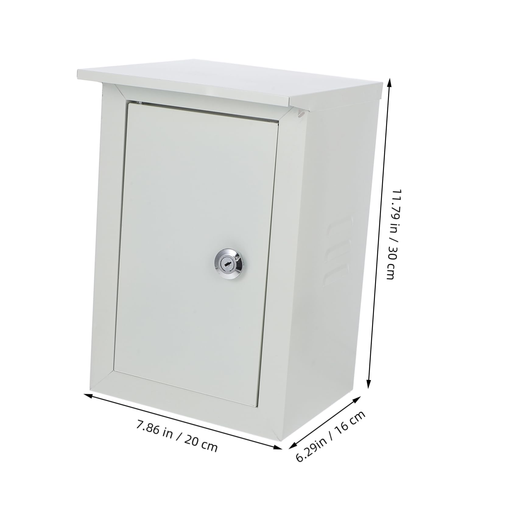 SHINEOFI Scatola Elettrica Esterna da Parete 160x300x200 Mm in Metallo per Giunzione e Distribuzione, Scatola per Cavi Esterni Resistente Sporco, Custodia Elettrica per Uso Outdoor