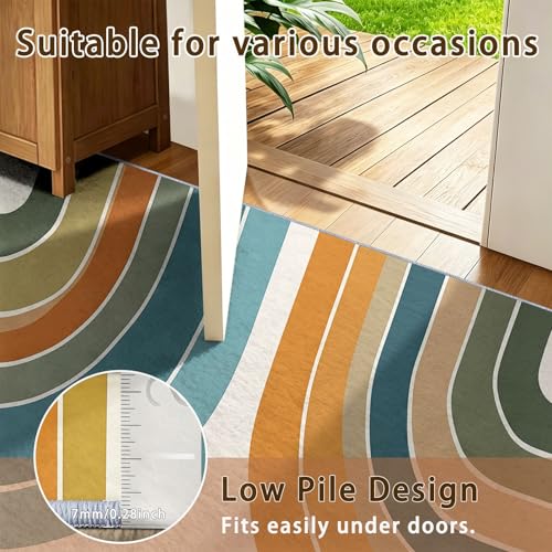 Tapis de salon géométrique pour réchauffer votre chambre et bureau - 6