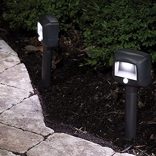 Beams Mb572 35 Lumen Wireless Motion Sensing Led Path Lights, 2-Pack, Brown #TOP2