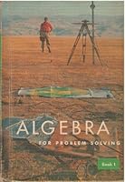 Algebra For Problem Solving - Book One B002ERFRLE Book Cover
