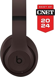 Beats Studio Pro - Premium Wireless Over-Ear Headphones- Up to 40-Hour Battery Life, Active Noise Cancelling, USB-C Lossless Audio, Apple & Android Compatible - Deep Brown