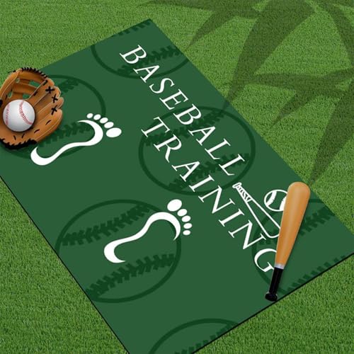 Tapis d'entraînement baseball pour éviter les mauvaises postures
