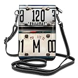 Description du matériau : cet ancien étui de téléphone pour plaque d'immatriculation est fabriqué en cuir synthétique doux, en cuir synthétique imperméable, et une doublure douce pour éviter de frotter le téléphone et causer tout dommage. Boucle magnétique, matériel doré, bandoulière amovible.