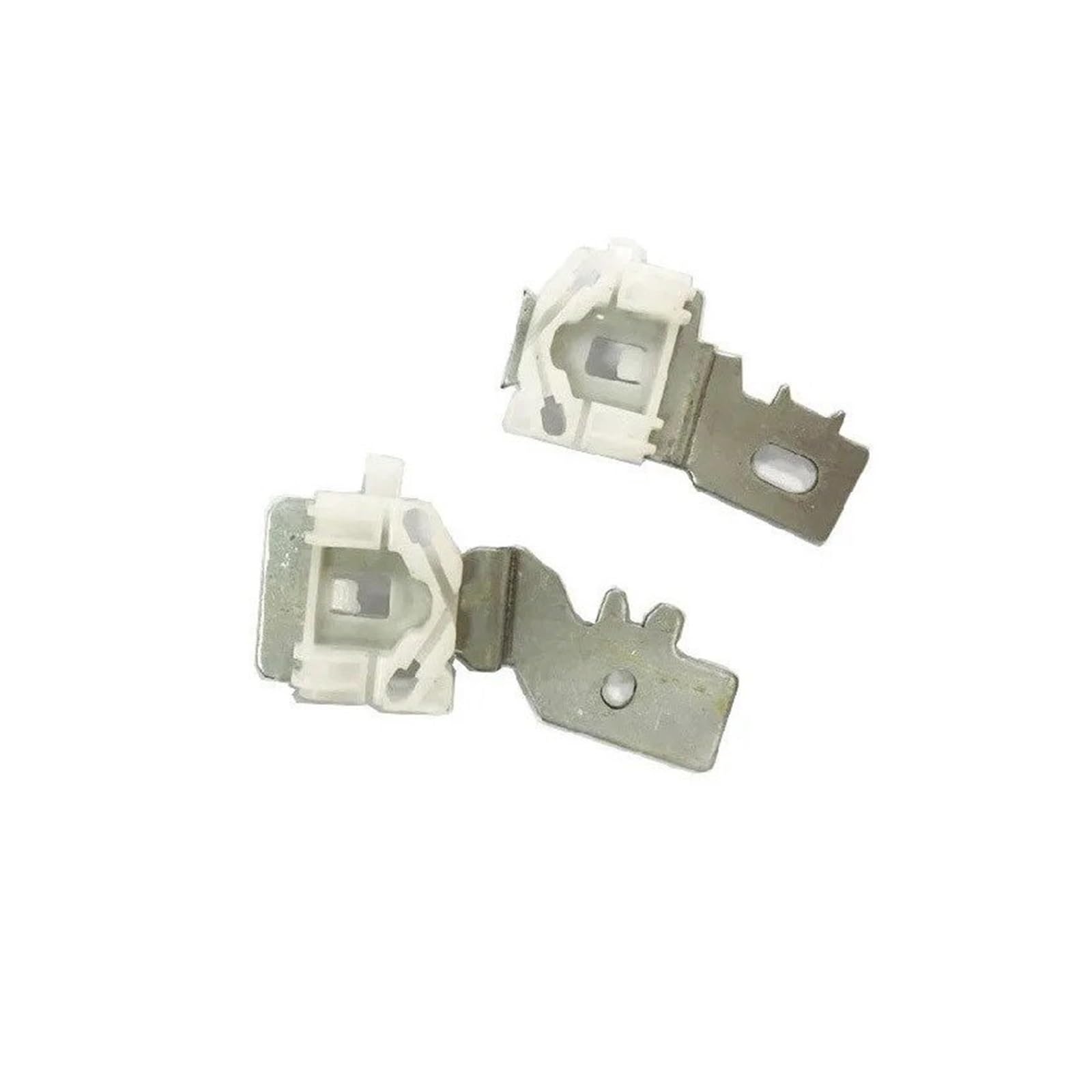 MAMEFVBB Window Regulator Slider Clips Front Left 2 PCS Iron Clips for Nissan Primera P12 2002-2007 Electric Window Regulator Repair KIT Slider Clip