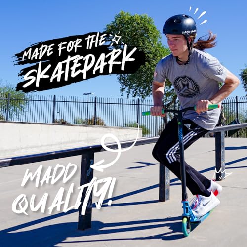 Madd Gear MGP MGX Freestyle Stunt Scooter Extreme Tretroller Kickscooter Roller Stuntscooter (schwarz)