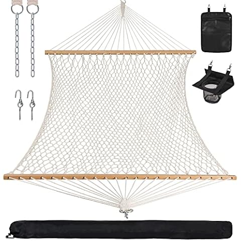 ANOW Double Hammock with Spreader Bar Cover