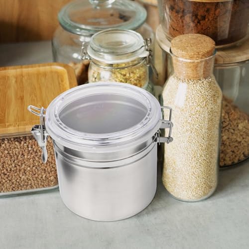 Contenedor sellado de café de acero inoxidable BESPORTBLE miniatura 5