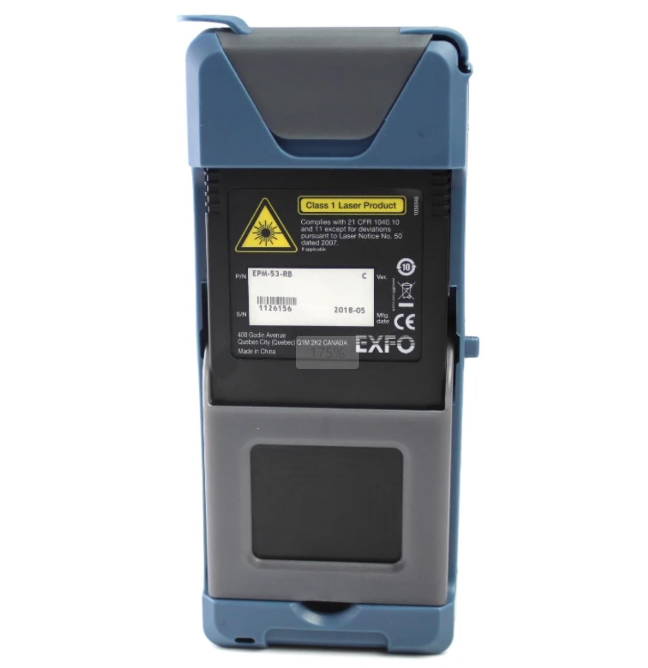 EXFO - Medidor de potencia óptica EPM-50 con 5 longitudes de onda 850, 1300, 1310, 1490, 1550 nm 10~-60dBm FTTH equipo de prueba eléctrica