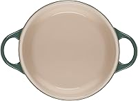 Vista 4 de Le Creuset Gres Mini Redondo Cocotte, 14 onzas., Artichaut