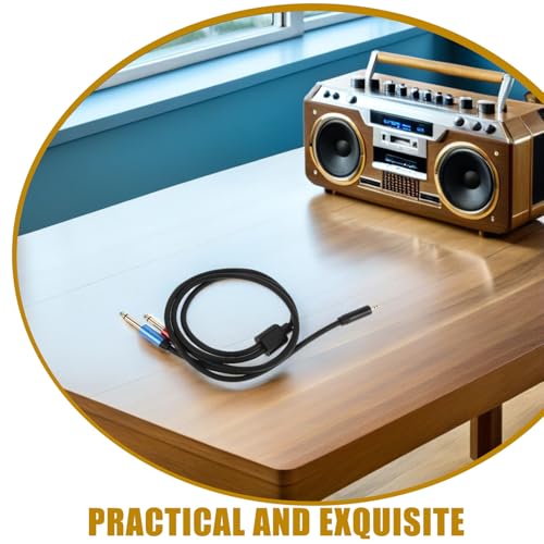 Cable extensor para auriculares estéreo con transmisión sin pérdida para micrófono 5