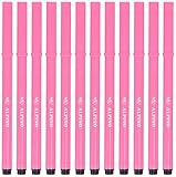 Referencia-AR001024 Alpino AR001024 - Caja de 12 rotuladores, color rosa