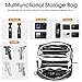 Carrying Bag Pouch Backpack Travel Large Soft Case for Insta 360 Go Ultra X5 X4 Wave Organizer Multilayer Storage For DJI Osmo Mobile 7/7P For Gopro hero 13 12 11 Accessories with Shoulder Strap