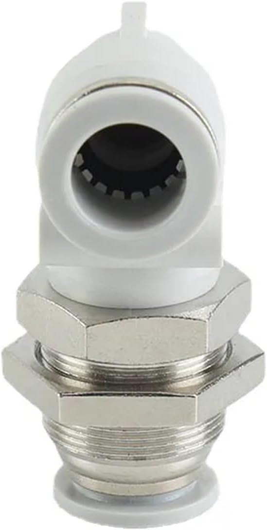 Pneumatic Hose Connector PLM Bulkhead Straight Fittings Tube 8 10 12mm Premium Push In Hose Air Quick Fittings(PLM8)