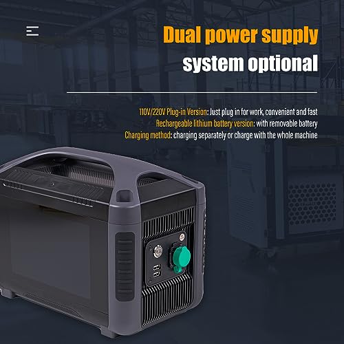 Image of Fiber Laser Engraver 20W(0.39mW) MAX Handheld Laser Engraving Machine with 100 x 100mm Lens for Metal & Non-Metal Materials Class 1