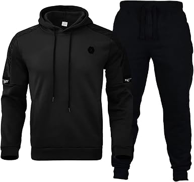 ZQTWJ Tuta Uomo Invernale Completa Tuta Sportiva A Maniche Lunghe Uomo  Felpa Con Cappuccio Tute Pantaloni In Cotone Completo Autunno E Inverno  Jogger Per Palestra Pantaloni Tuta Uomo Cotone Leggero : Amazon.it: