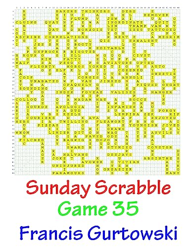 Sunday Scrabble Game 35
