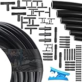 5Ft 6PCS Vacuum Hose Automotive with ID 1/8