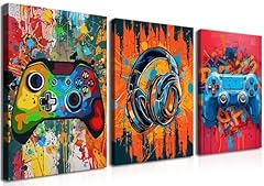 Colorful Graffiti Game Canvas