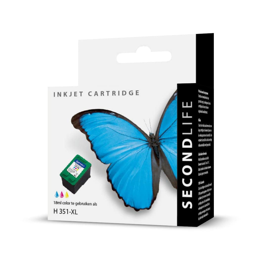 SecondLife HP 351 XL cartuccia d'inchiostro a colori